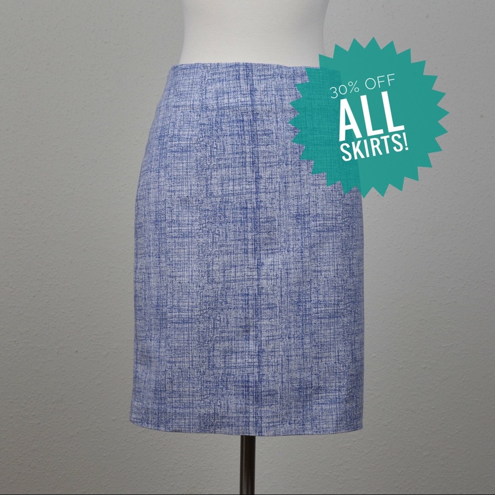 Katherine Barclay blue pencil skirt Size 14